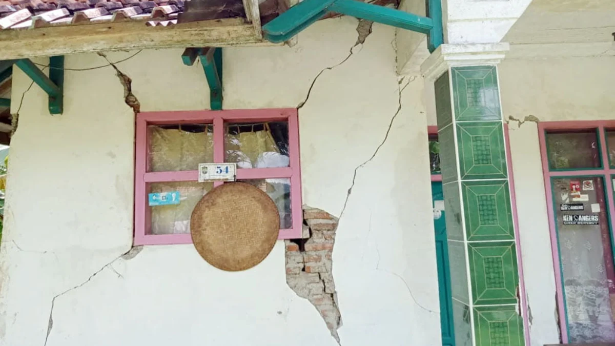 Dampak Gempa Sukabumi, Rumah di Ciamis Rusak