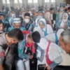 Tangis Bahagia Lepas Ratusan Calon Jemaah Haji