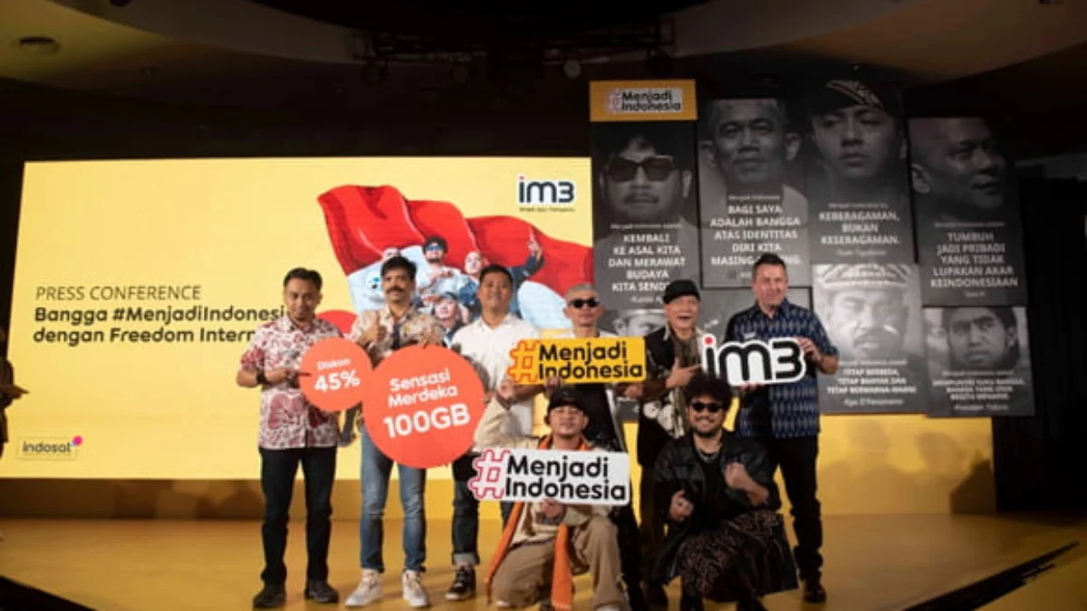 IM3 Rayakan Semangat Kemerdekaan, Indonesia bersama Freedom Internet