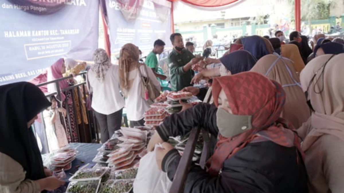 TPID Kota Tasikmalaya Gelar Pasar Murah di Tiga Lokasi