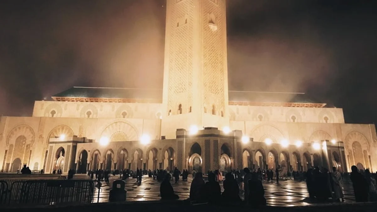 Malam Ramadan di Casablanca Maroko