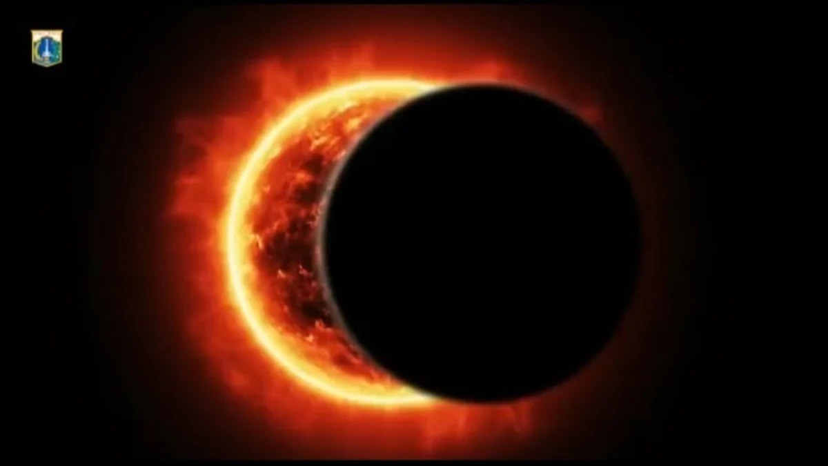 Gerhana matahari hibrida adalah fenomena gerhana matahari total dan gerhana matahari cincin dalam waktu bersamaan.