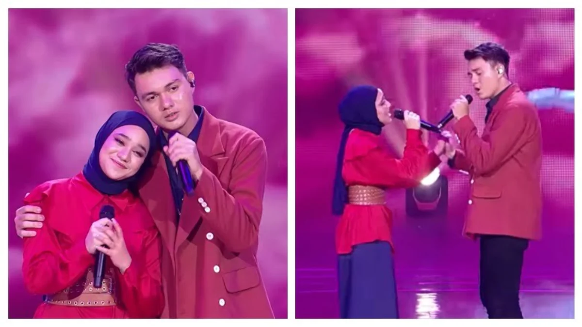 Duet Manis Romantis Paul dan Nabila di Spektakuler Show 11 Indonesian Idol XII