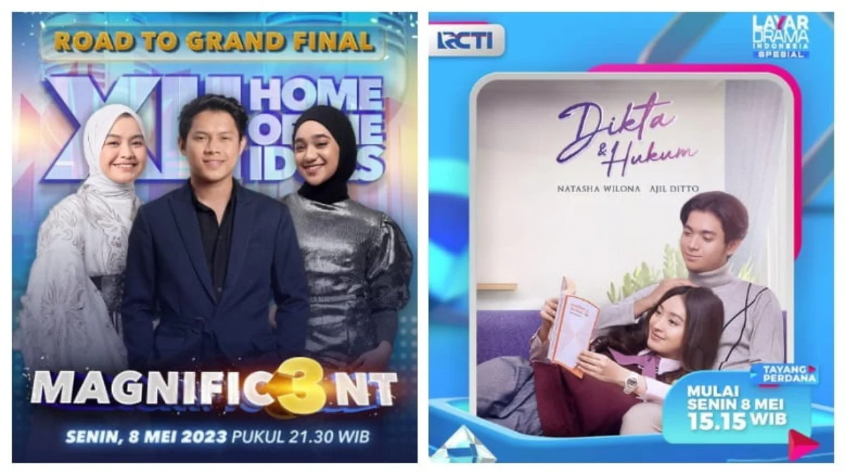 Jadwal Acara RCTI Senin 8 Mei 2023 Road To Grand Final Top 3 Indonesian Idol XII
