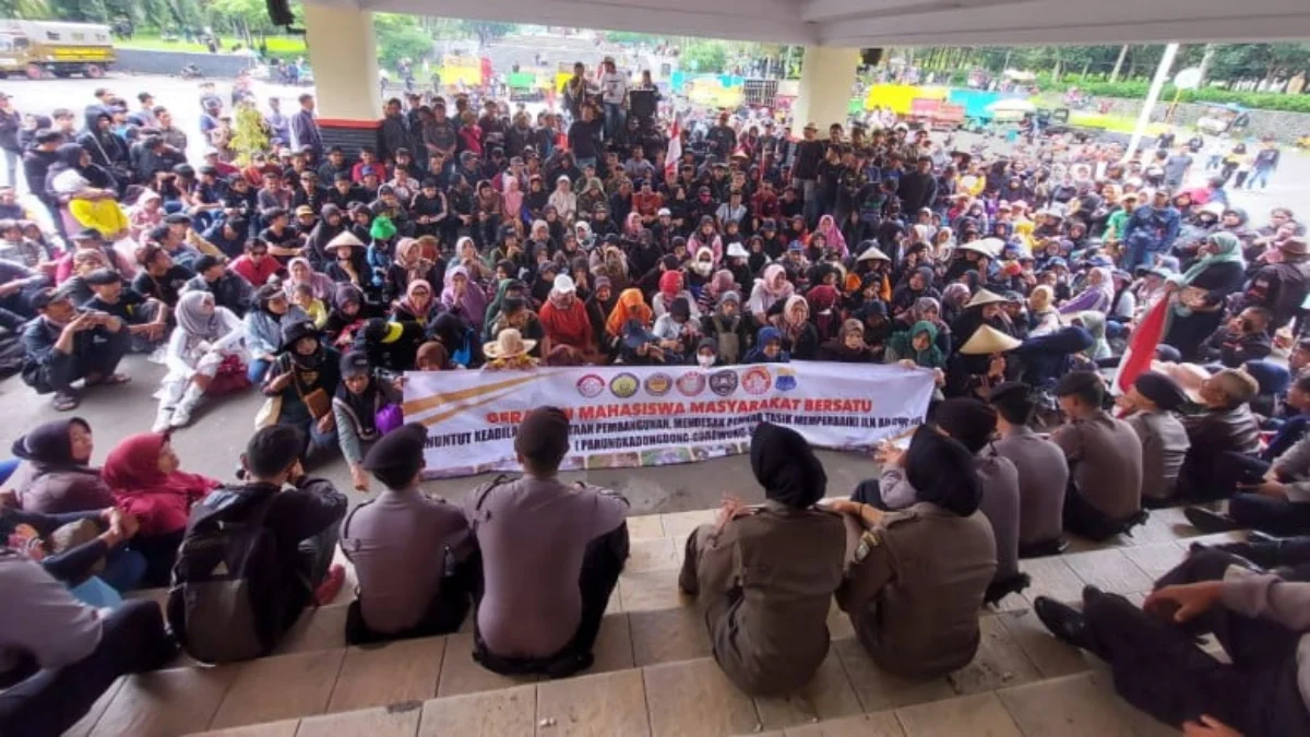Demo Jalan Rusak, Profil Kecamatan Parungponteng,