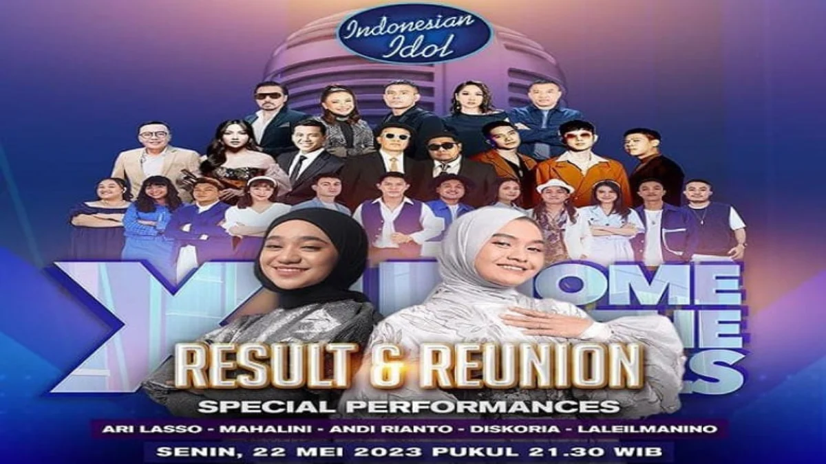 Link Nonton Live Streaming Result & Reunion Indonesian Idol XII