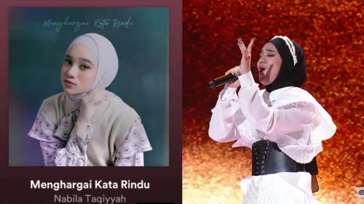 Lagu ‘Menghargai Kata Rindu’ versi Nabila Taqiyyah Indonesian Idol XII Berhasil Trending