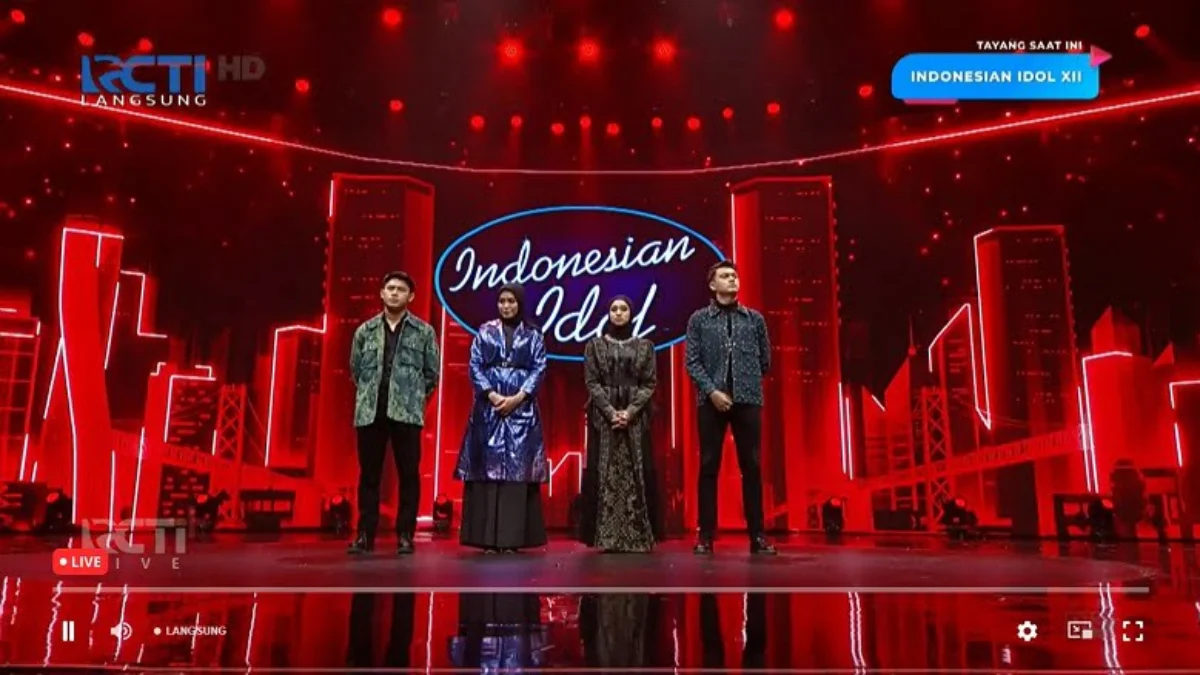 Top 3 Lolos Road To Grand Final Indonesian Idol XII
