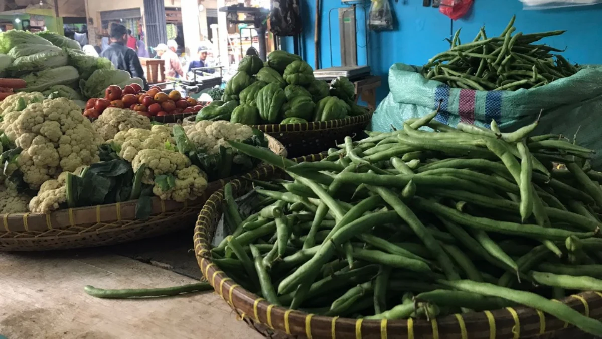Harga Sayuran di Pasar Banjar