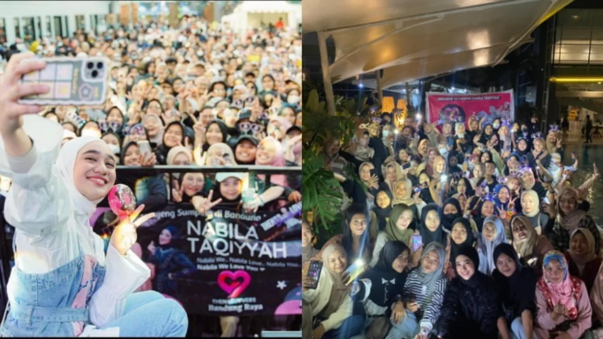 Moment Fun Meet Nabila Taqiyyah Idol Bareng Fans