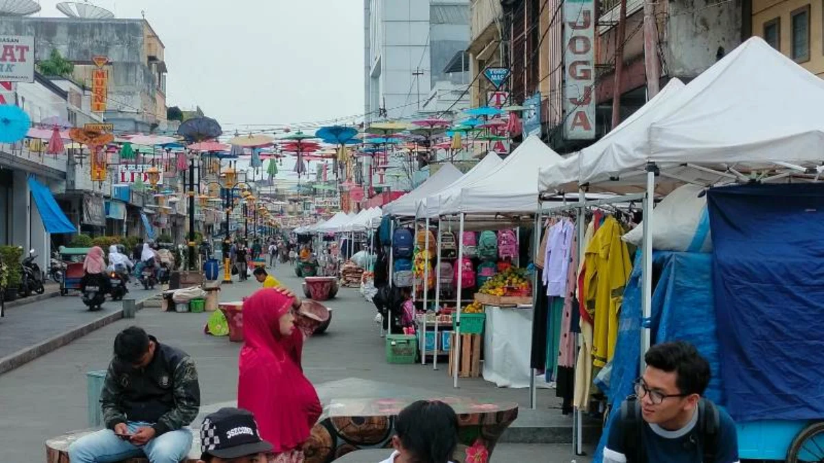 Pedestrian atau Pasar Cihideung