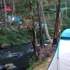 Tempat Camping di Bandung Pinggir Sungai