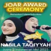 Nabila Taqiyyah Siap Meriahkan Event Joar Awards Ceremony 2023 Medan
