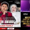 Parulian’s Family Rony, Salma dan Nabila Idol Bakal Meriahkan Video Content Creator Awards 2023