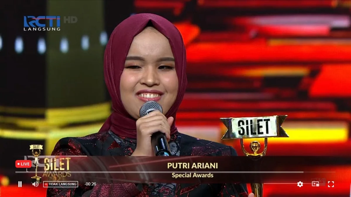 Putri Ariani, Peraih Golden Buzzer America’s Got Talent Mendapat Penghargaan Special Awards