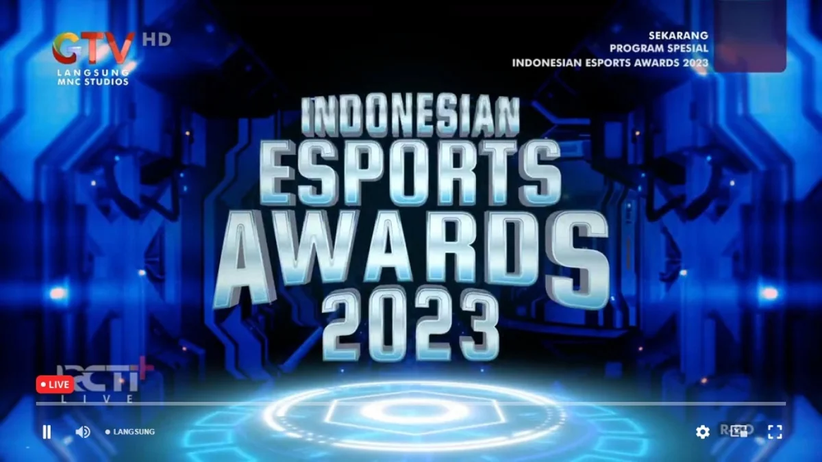 Daftar Pemenang Indonesian Esports Awards 2023 GTV