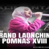Grand Launching POMNAS XVIII 2023 Kalimantan Selatan Hadirkan Nabila Taqiyyah
