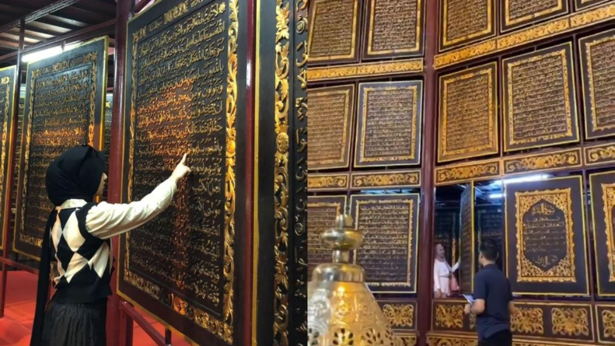 Nabila Taqiyyah Kunjungi Bayt Al Quran Al Akbar, Museum Al Quran Terbesar di Dunia