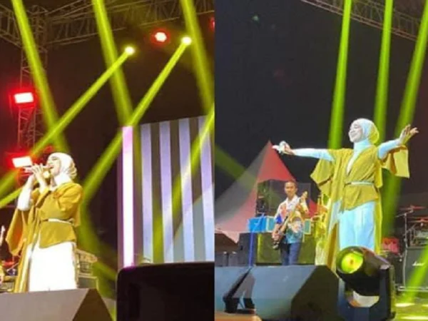 Penampilan Nabila Taqiyyah di Event Konser Peluang Festival 2023