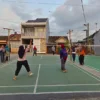 Sambut dan Meriahkan HUT RI Ke-78, Warga Perum Baitul Marhamah 2 Cisalak Gelar Turnamen Badminton