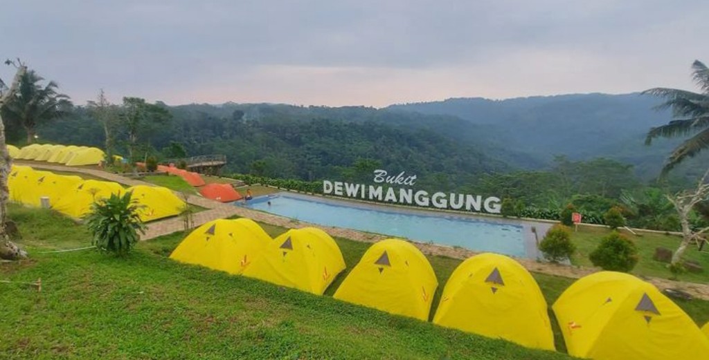Inilah tempat camping subang Bukit Dewi Manggung