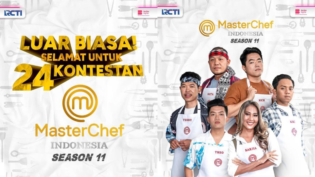 24 Kontestan yang Lolos ke Galeri MasterChef Indonesia Season 11
