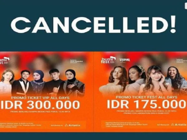Bumi Fest 2023 Cancelled
