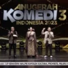 Daftar Pemenang Anugerah Komedi Indonesia 2023
