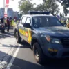 Pengendara N-Max Terlempar dan Motornya Masuk ke Kolong Mobil Tangki Air di Jalan Raya Sindangkasih Ciamis