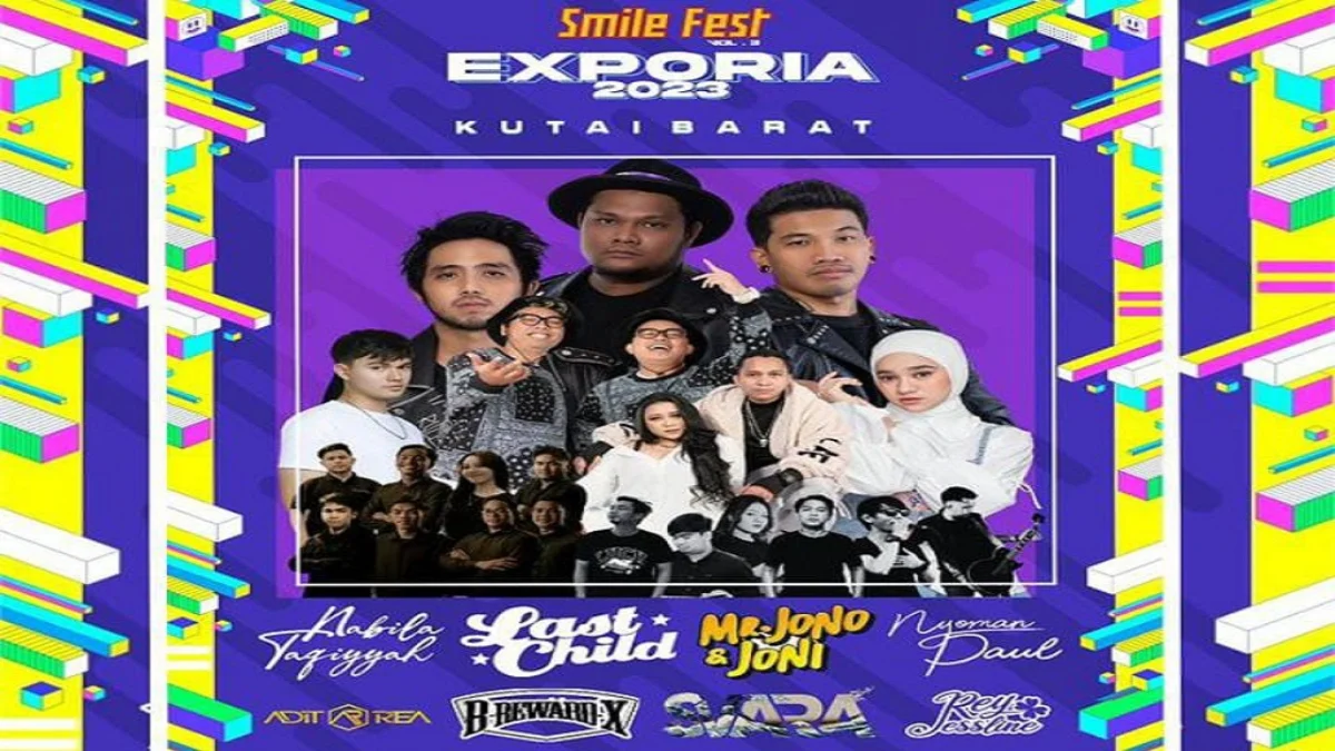 Nyoman Paul dan Nabila Taqiyyah Akan Perform di Smile Fest Exporia 2023