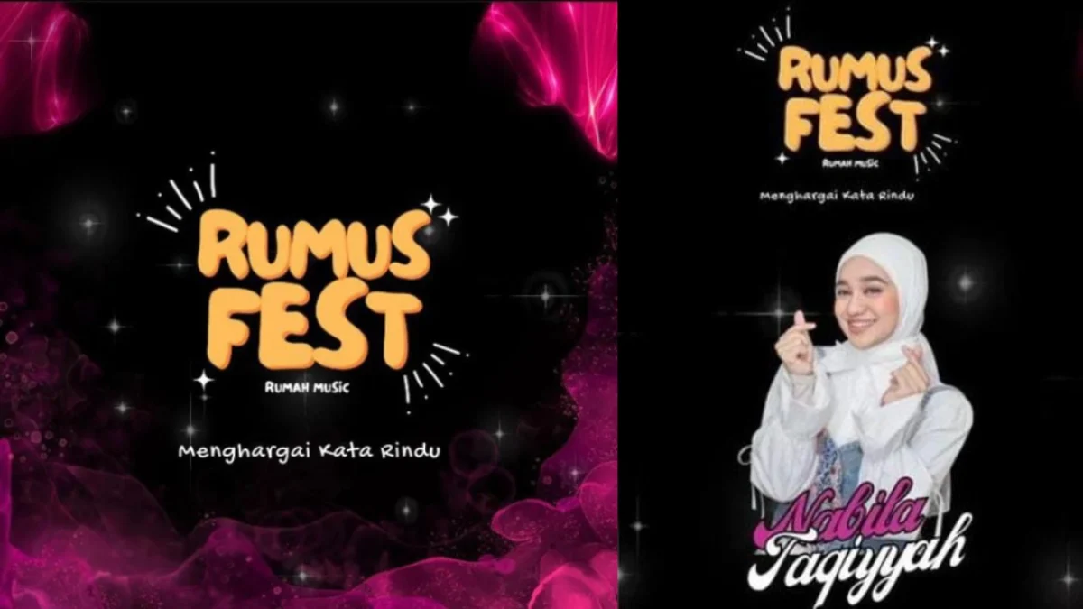 Show Nabila Taqiyyah Menghargai Kata Rindu di Rumus Fest 2023 Surabiteras