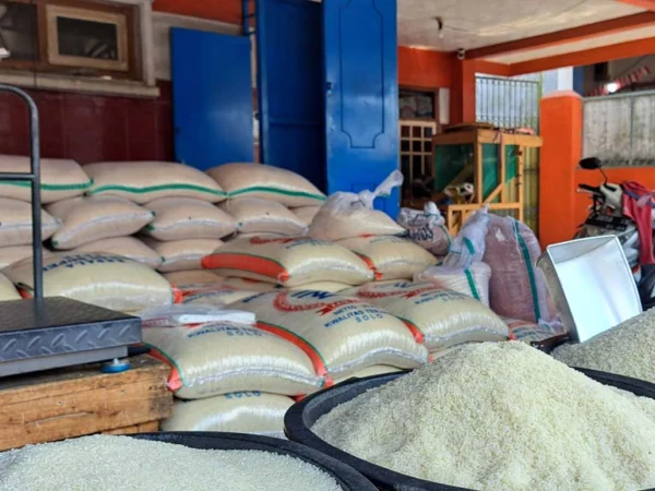 harga beras di Kota Banjar