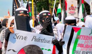 Aksi Damai Tasikmalaya Untuk Muslim Palestina