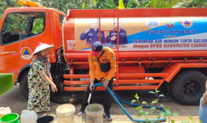 bantuan air bersih ke 11 kecamatan di ciamis