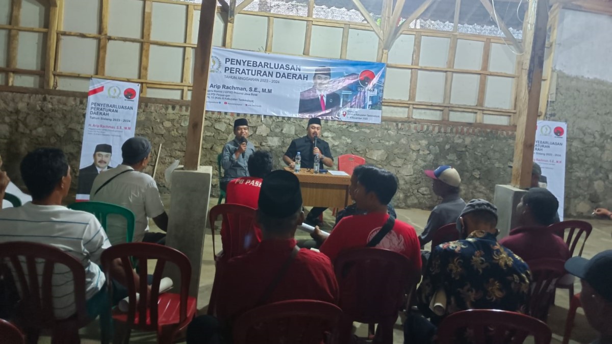 Anggota DPRD Jawa Barat Arip Rachman