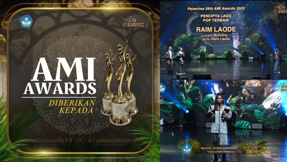 Daftar Pemenang Anugerah Musik Indonesia 2023, AMI Awards ke-26, ada Mahalini, hingga Raim Laode