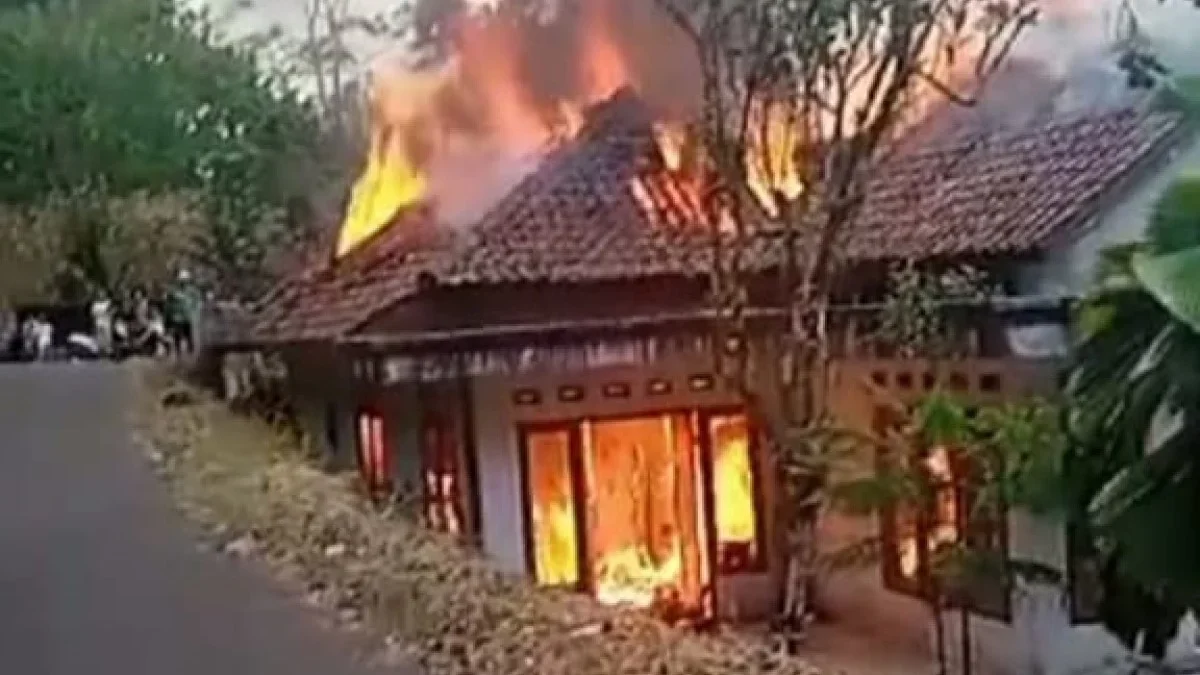 Kebakaran di Kabupaten Tasikmalaya